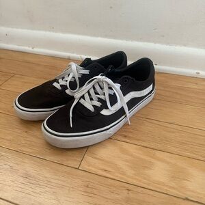 Vans Classic Black and White Sneakers